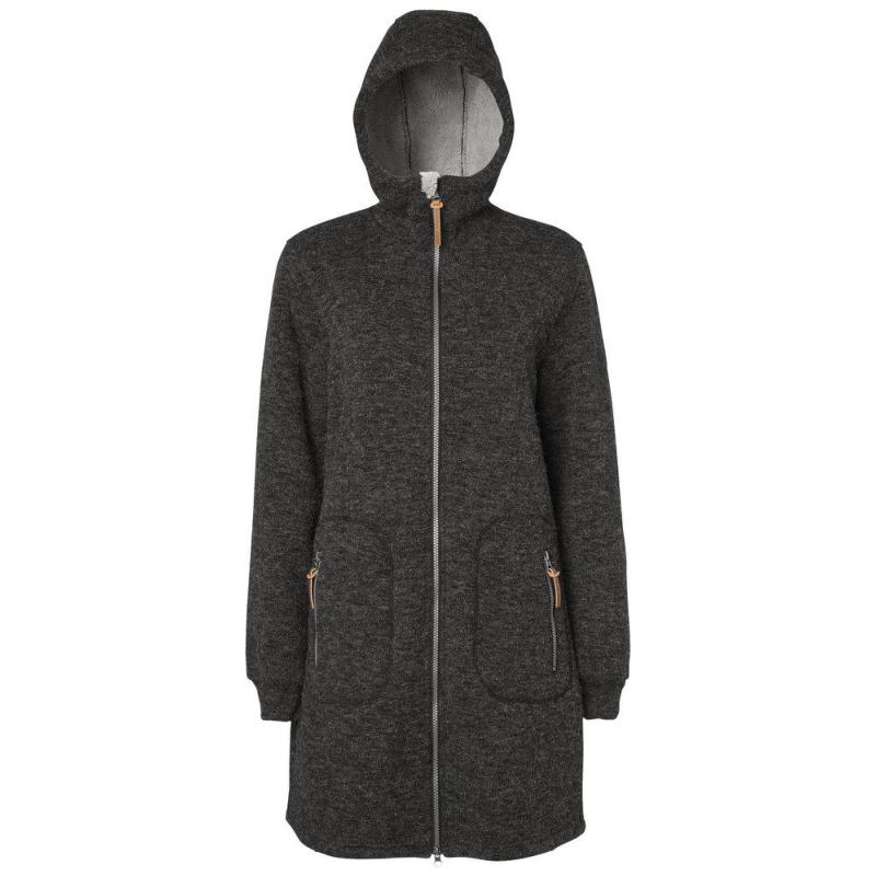 MOUNTAIN HORSE - Manteau Long en Laine Doublé Polaire CORNELIA