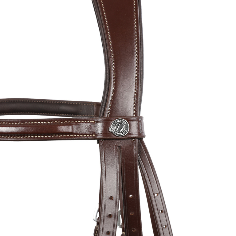 SIGNATURE SPORT by ANTARES -  Bridon anatomique à Muserolle française HUNTER COB
