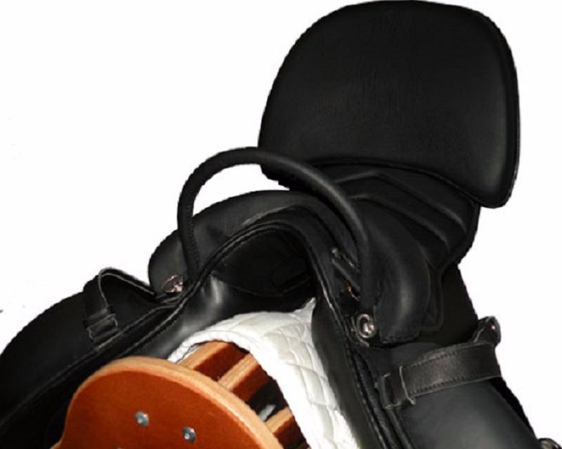 ZALDI - Selle Equithérapie sur mesure avec dossier PARAOLIMPICA HIPO NOIR