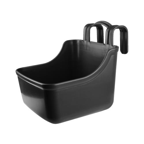 WALDHAUSEN - Mangeoire en Plastique avec Crochets et Poignée pour porte de box 