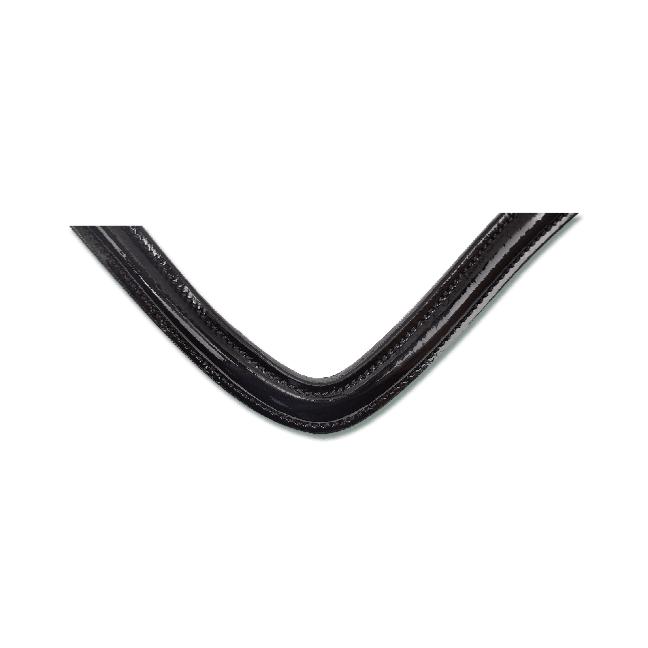 WALDHAUSEN - Bridon à Muserolle Combinée Cuir vernis BLACKSHINE