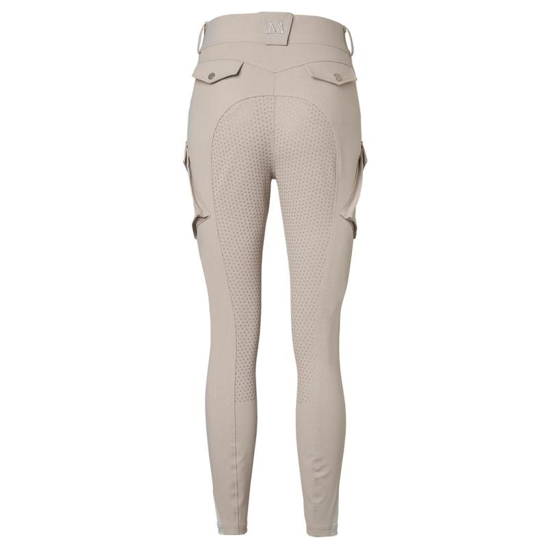 MOUNTAIN HORSE - Pantalon cargo taille haute à poches latérales ESTELLE NOIR 34 FR FEMME