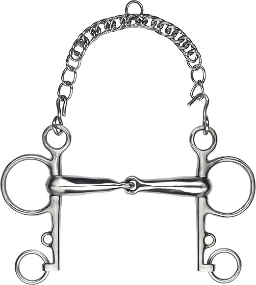 Mors Pelham Brisé Inox Gros Canons, FEELING