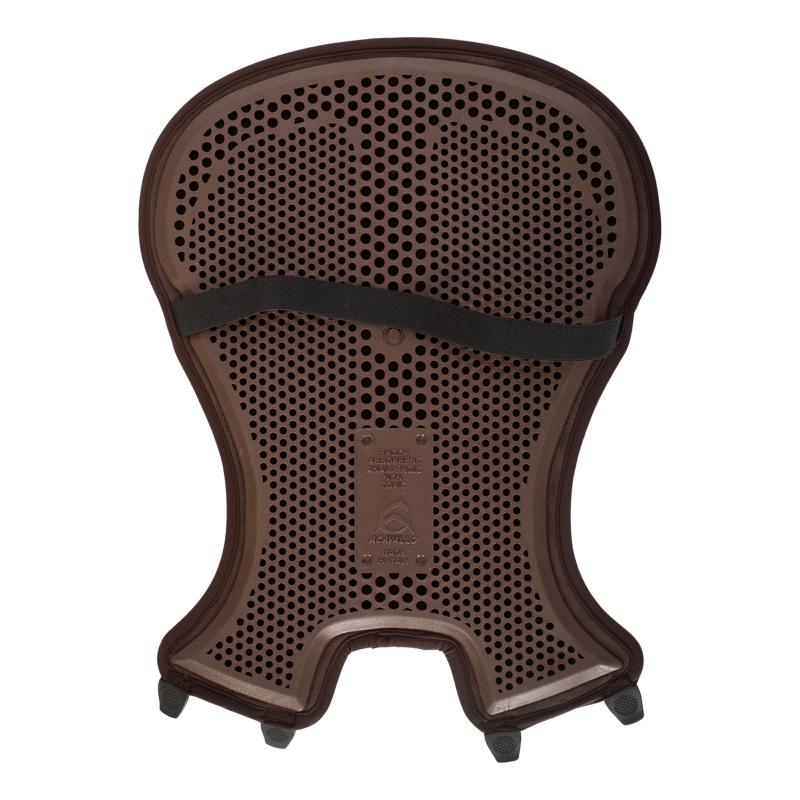 ACAVALLO - Dessus de Selle Western Confort 10MM Assise Dri-Lex NOIR