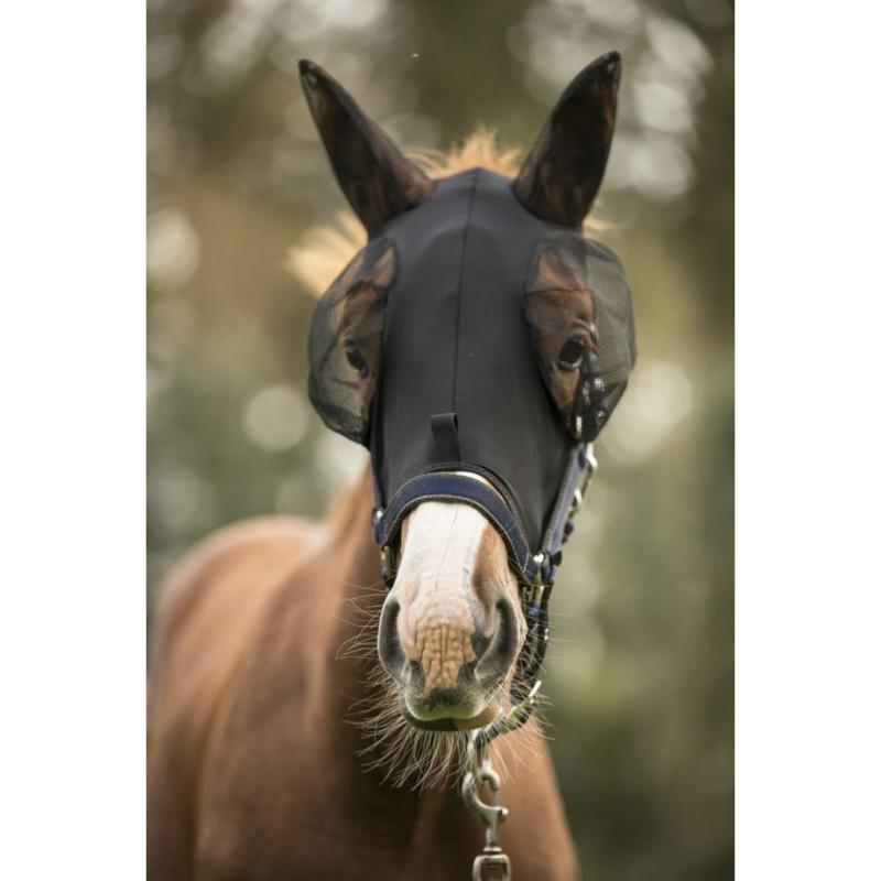 LAMI-CELL - Masque anti-mouche Intégral avec ZIP Taille poulain à Cheval PONEY