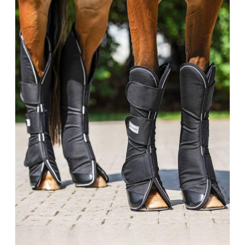 WALDHAUSEN - Guêtres de transport hautes COMFORT, Les 4 PONEY NOIR
