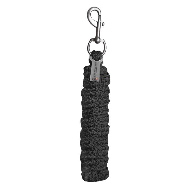 WALDHAUSEN - Longe d'attache en nylon mousqueton simple GLOOMY NOIR