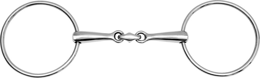 Mors 2 Grands Anneaux Double Brisure Fin FEELING 125 MM