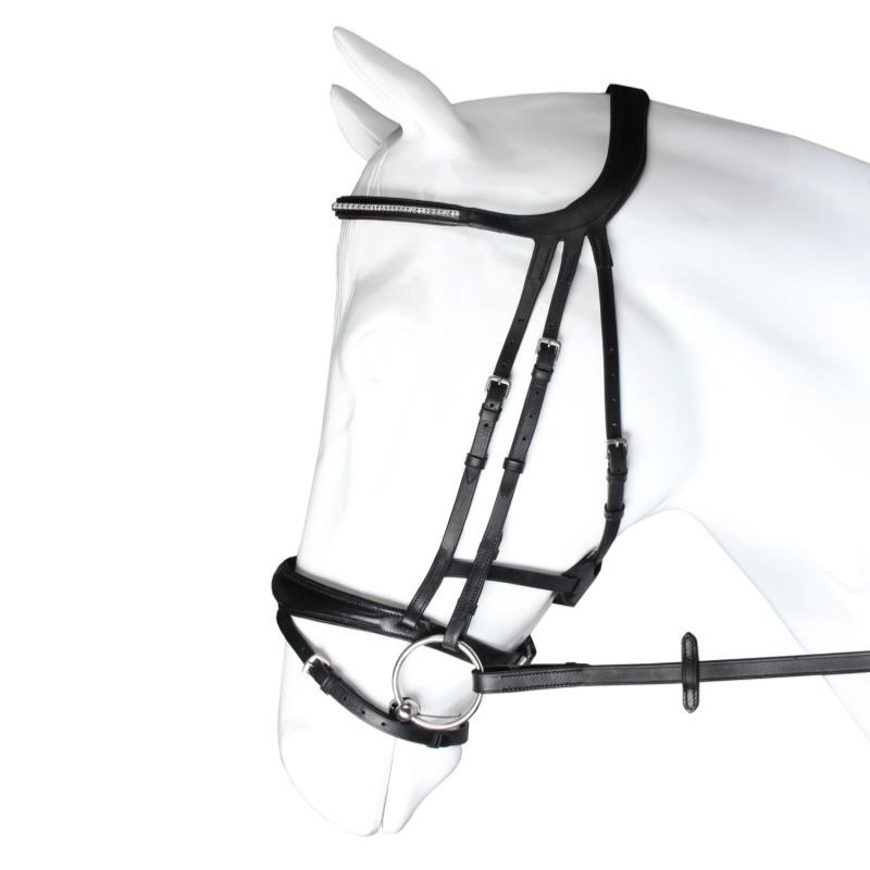 HORKA - Bridon  anatomique libérant les cervicales CROWN PONEY en STOCK