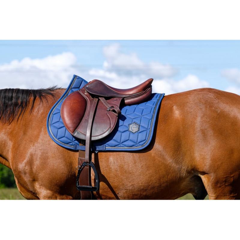 EQUITHEME - Chabraque toucher doux doublure Coolmax SOFTHEX NOIR