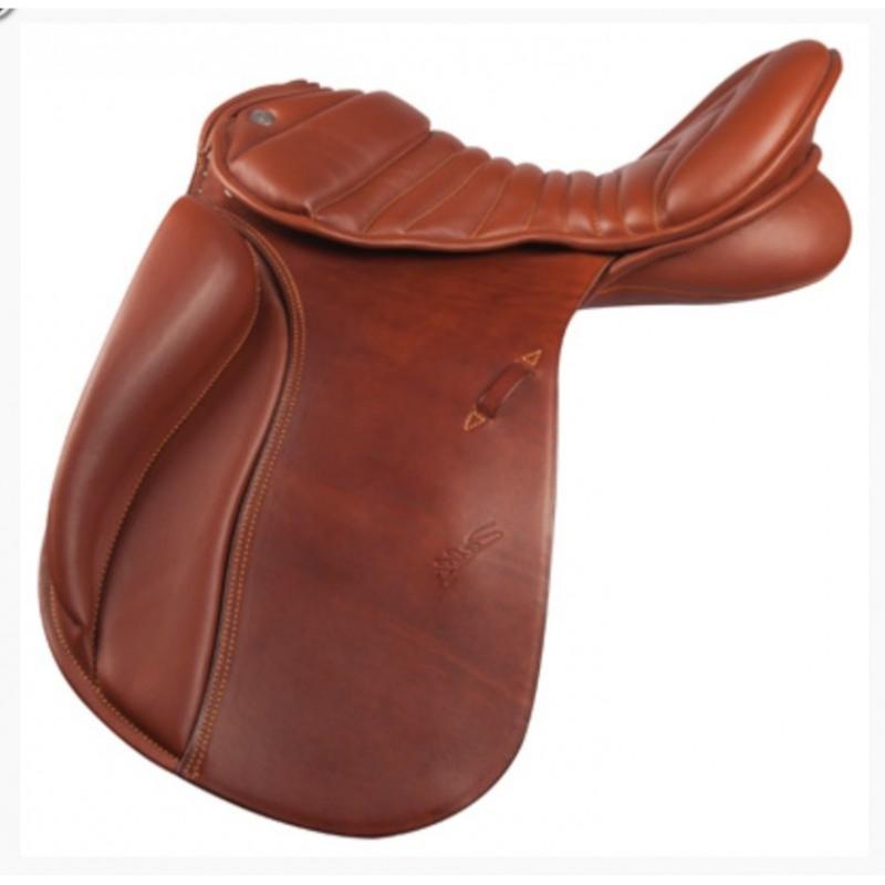 ZALDI - Selle de Randonnée Extra Confort NEW CONT sur Mesure NOIR 17 POUCES