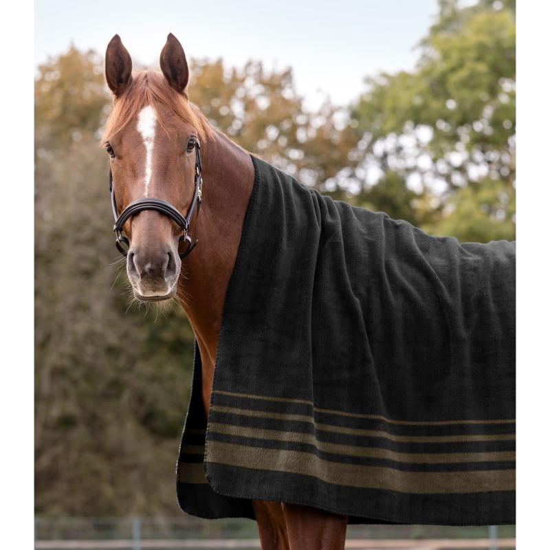 WALDHAUSEN -  Couverture carrée en polaire épaisse SÖLDEN