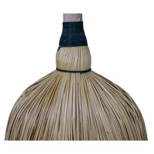 LA GEE - Balai en Paille de Riz avec manche Bois pour l'écurie 28 MM