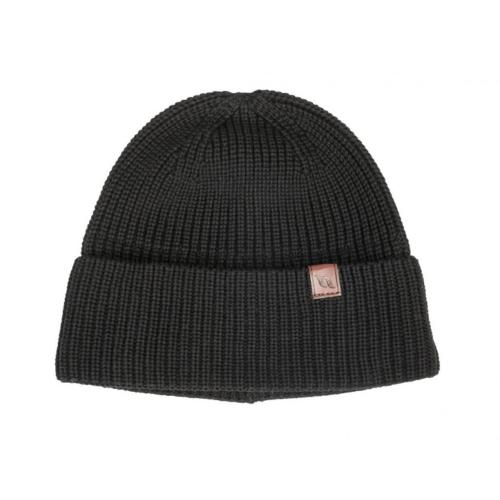 BACK ON TRACK - Bonnet tricoté coton intérieur en polaire Iontex 