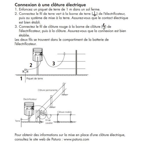 PATURA - Electrificateur clôture avec module solaire P35 SOLAR 