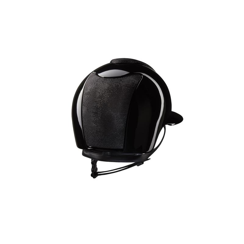 KEP ITALIA - Casque équitation CROMO 2.0 Polish / Luminor Visière Polo NoirSUR COMMANDE TAILLE 51 CM