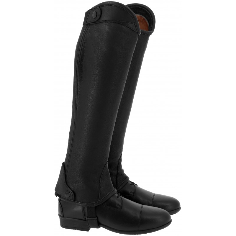 EQUITHEME - Chaps équitation cuir grainé fin SELECT