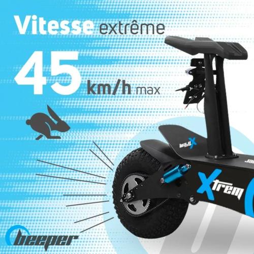 BEEPER - Trottinette Scootcross Electrique Cavalier 3000W XTREM