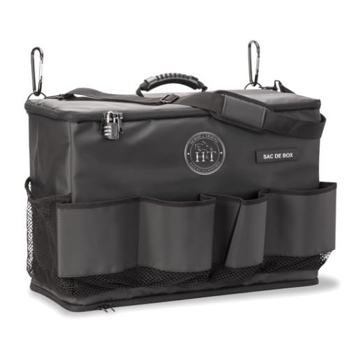 HORSE&TRAVEL - Sac de pansage multi compartiments 4 poches pour le box