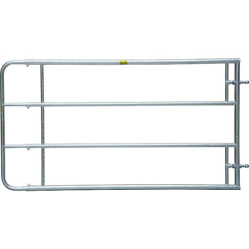 PATURA - Porte de prairie pour chevaux extensible 4 tubes, 1,10 m, extension 1,10 - 1,70 m