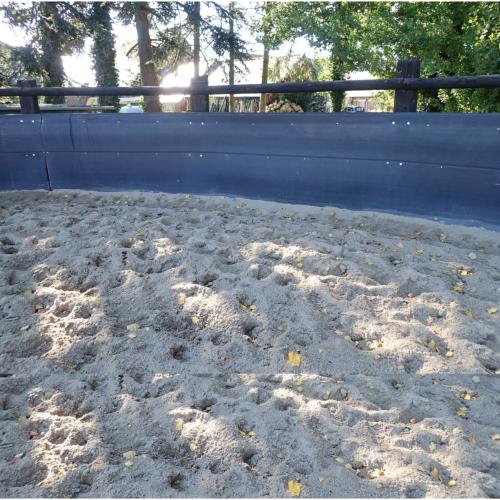 Habillage pour Parois de Box chevaux , Marcheur en caoutchouc recyclé Ep.17 MM, Le M2