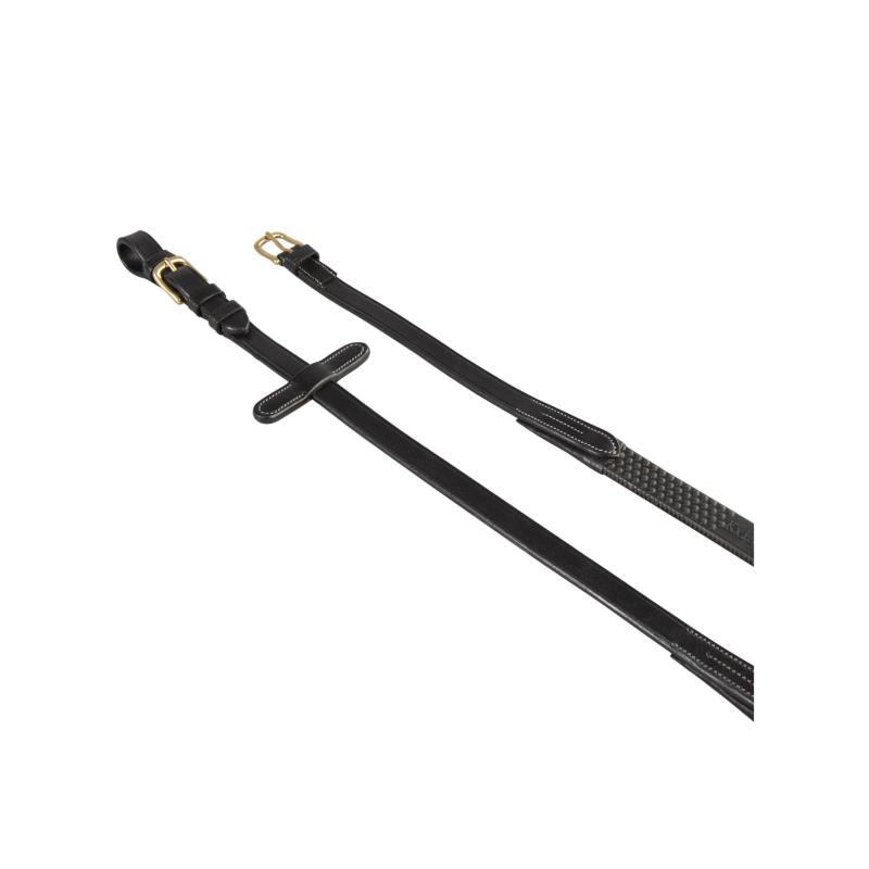 EQUESTRO KRISS - Rênes très souples à picots boules caoutchouc SOFT