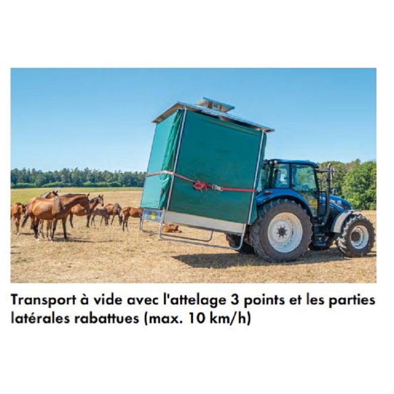 PATURA - Râtelier à Foin Bioclimatique à Arceaux pour Chevaux Modèle à arceaux