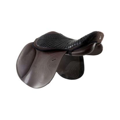 ACAVALLO - Dessus de Selle Confort Assise Gel AIR PLUS VERSION CSO M Troussequin CARRE NOIR