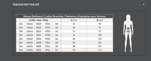 ELT PARIS - Pantalon équitation microfibres grip silicone GLORIA 