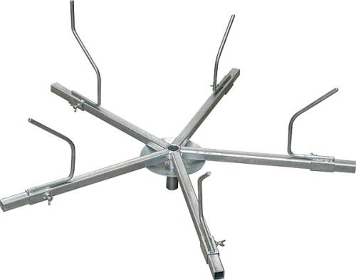 PATURA - Dérouleur de fil de clôture électrique avec pied pour fils acier et Hippowire 