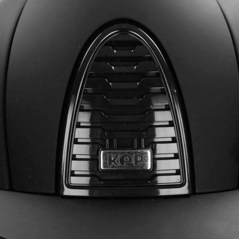 KEP ITALIA - Casque équitation CROMO MATT 2.0 Visière Standard Modulable TAILLE 51 CM NOIR