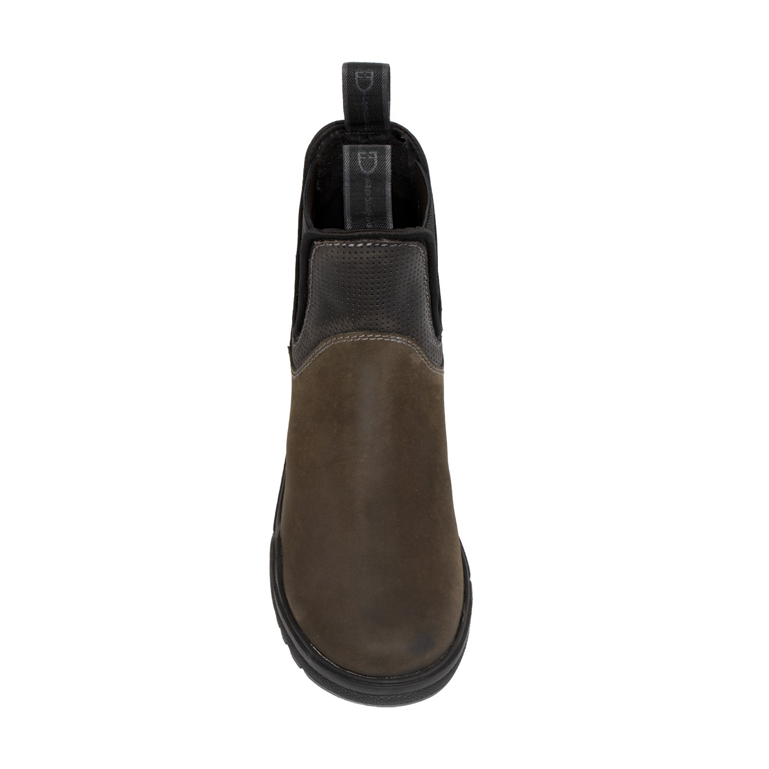 EQUESTRO - Boots équitation en nubuck imperméable NYX 35 FR