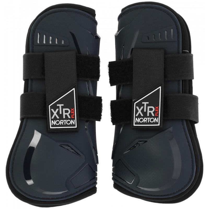NORTON XTR - Guêtres à Coque fermeture velcro FLEX PONEY NOIR
