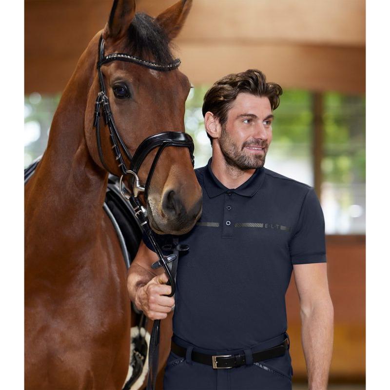 ELT - Polo équitation homme manches Courtes MICHIGAN