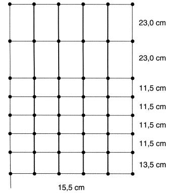 PATURA - Filet Electrifié pour Clôture Poneys  et Ovins  H 0.90m - longueur 50M SANS CONDUCTEUR DE TERRE