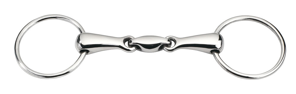 FEELING - Mors 2 Anneaux Double Brisure à Ellipse