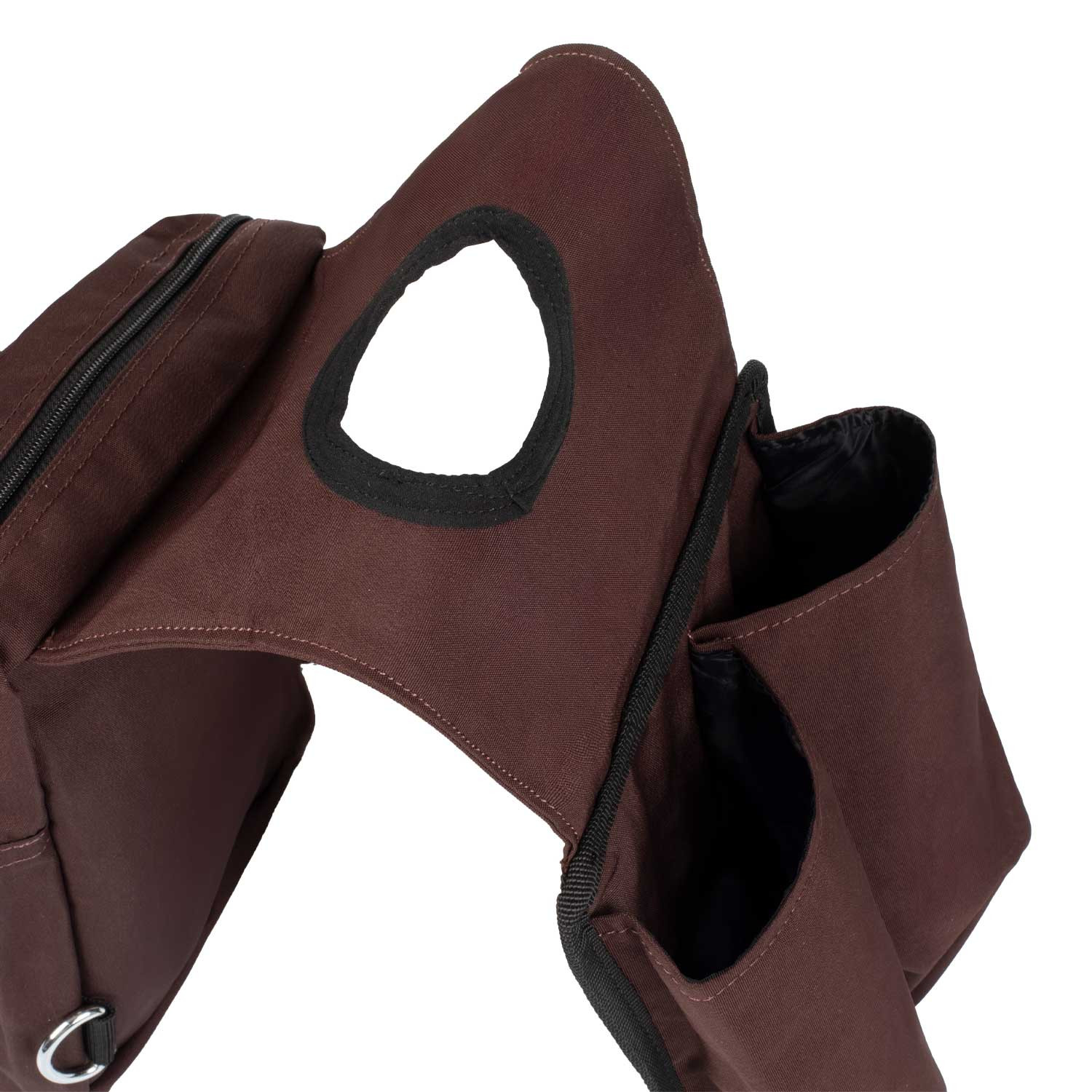 LAKOTA - Fontes en toile imper pour Selle WESTERN avec pommeau
