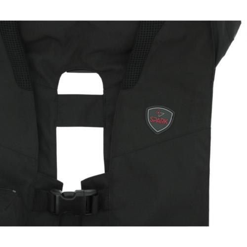 SPARK - Gilet Airbag Cavalier léger et respirant Adulte MANEGE XS NOIR