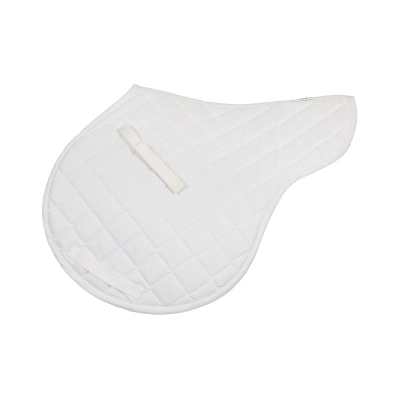 Tapis de Selle Hunter Découpe Forme Selle en coton NOIR