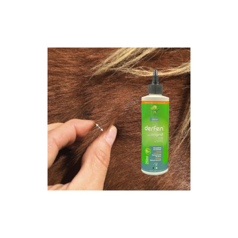ANIMADERM- Lotion Originale contre la Dermite du Cheval, spéciale peau fine 250 ML