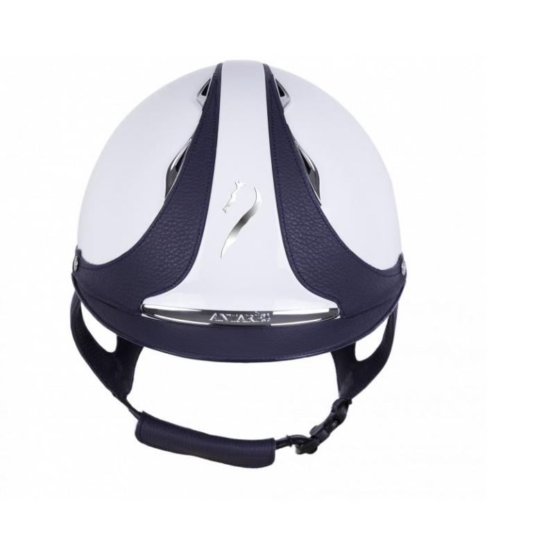 ANTARES - Casque de Horse Ball en ABS et Inserts Cuir GALAXY 54 S