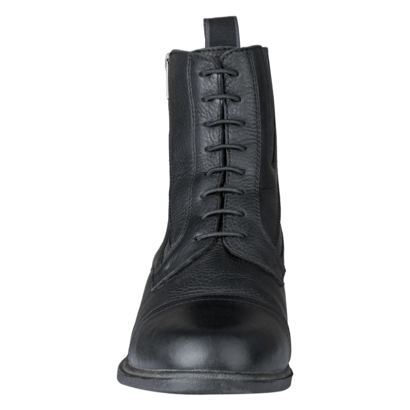 ELT - Boots equitation jodhpur en Cuir grainé à Lacets et Zip NEWCASTLE 36 FR