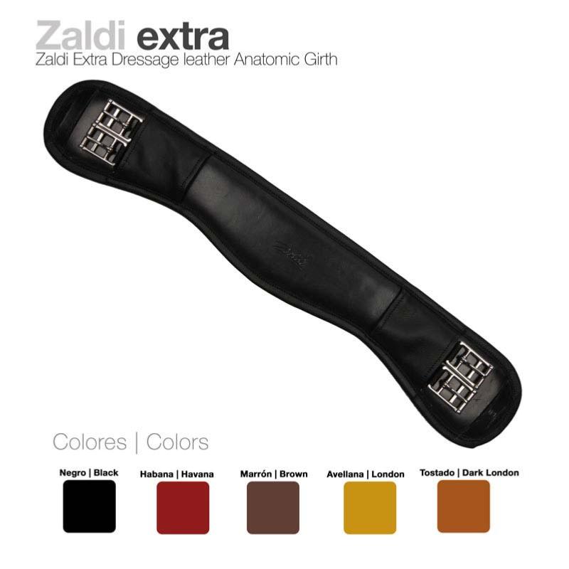 ZALDI - Sangle anatomique courte en cuir EXTRA