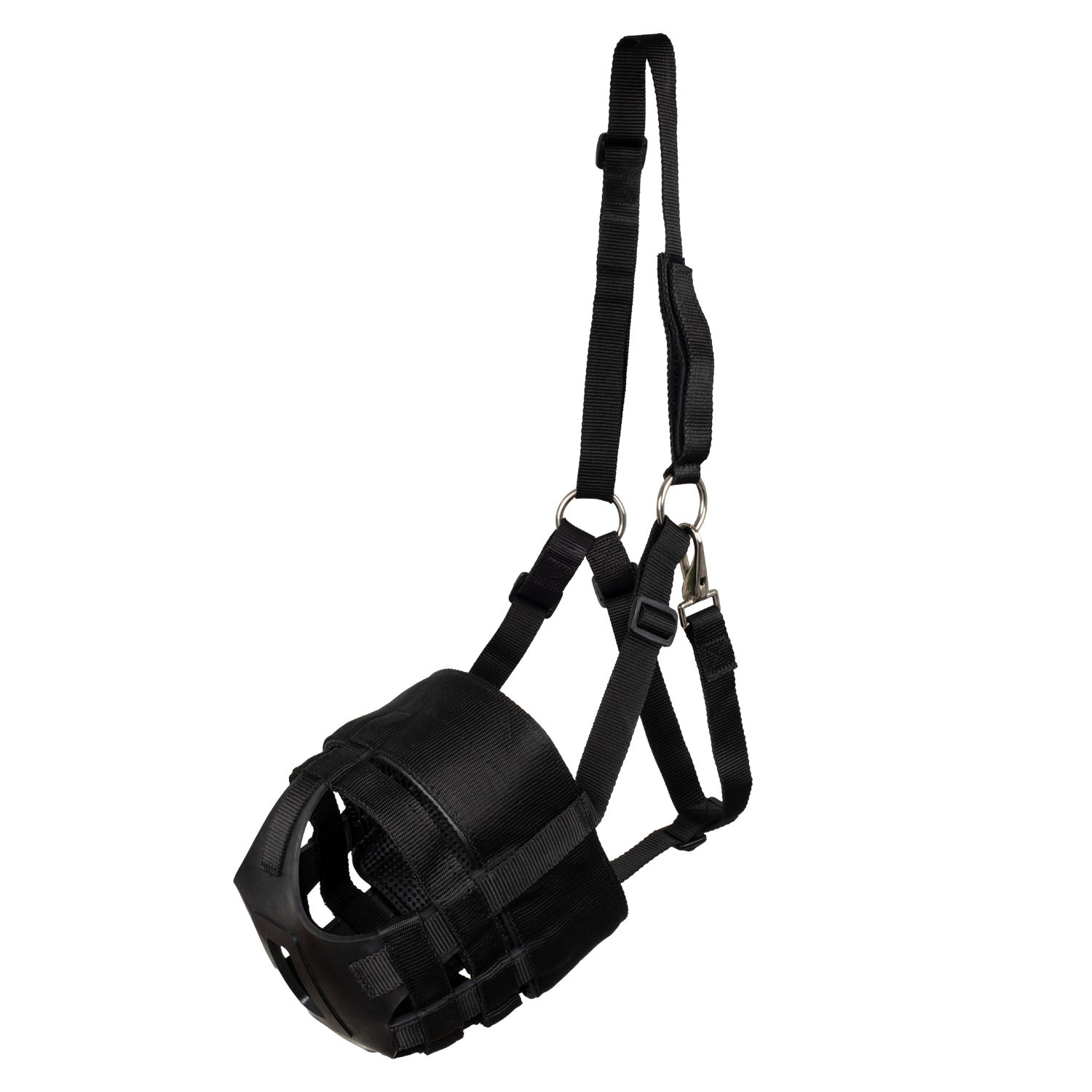 SUPREME - Panier muselière anti coliques réglable caoutchouc et toile