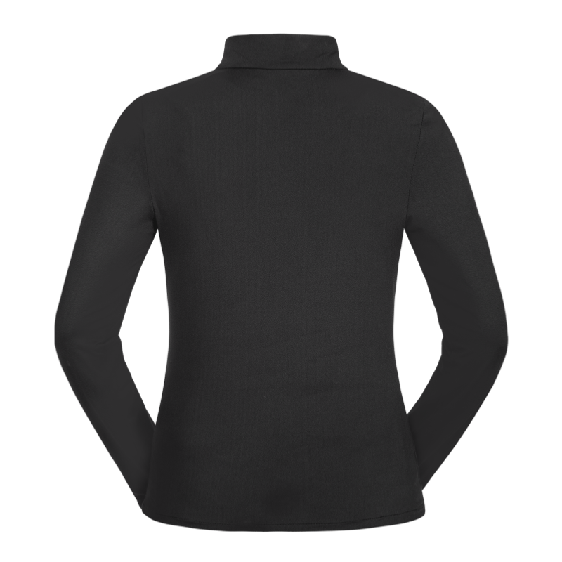 T-Shirt Technique À Manches Longues Zip Paillettes Esthal, ELT XXS FEMME