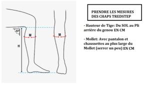 TREDSTEP- Mini-Chaps d'Equitation en Cuir Lisse Pro G-2
