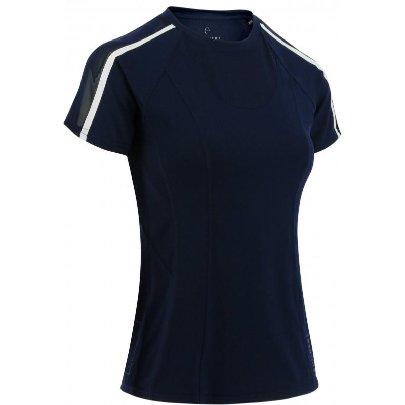 EQUITHÈME - T-shirt Femme en maille respirante MARION MARINE XS FEMME
