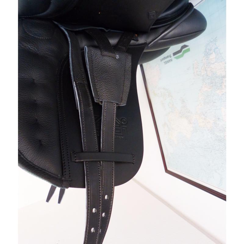 ZALDI - Selle Dressage  Semie Creuse NEW KENT sur mesure 15.5 pouces Petit
