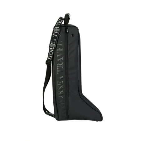 HORSE&TRAVEL - Sac à Bottes équitation 2 compartiments en toile tarpaulin étanche