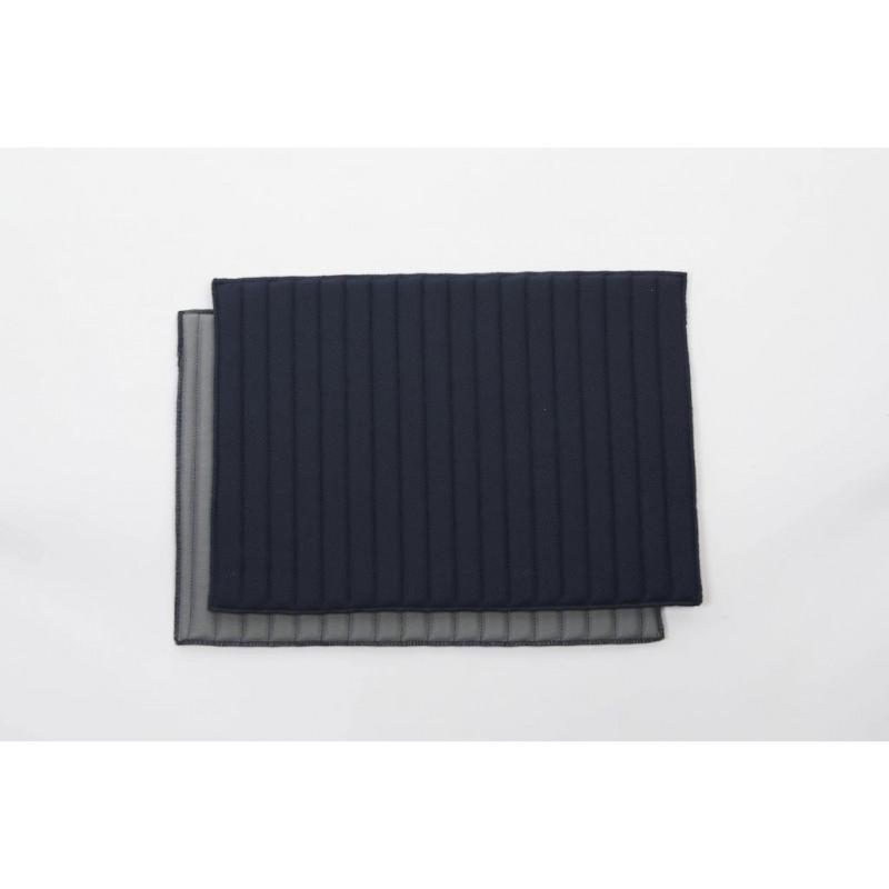 LAMI-CELL - Cotons Matelassés pour Bandes de Repos WX TECH , la Paire Taille S 25 CM NOIR